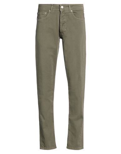 Liu •jo Man Man Jeans Military Green Size 30 Cotton, Elastane
