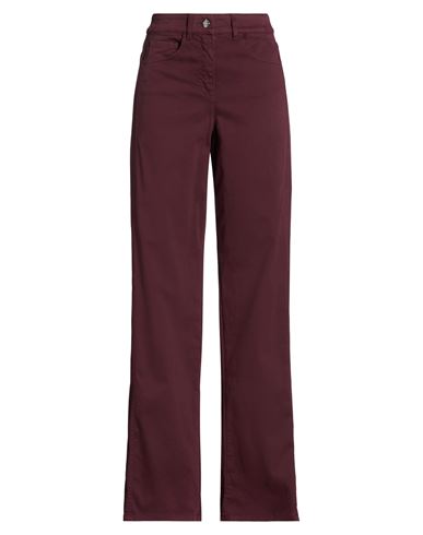 Pennyblack Woman Pants Burgundy Size 10 Cotton, Elastane In Red