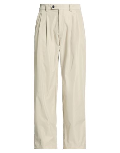 Jack & Jones Pants Studio Man Pants Beige Size 33w-34l Polyester, Cotton In Neutral