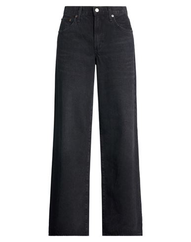 Agolde Woman Jeans Black Size 28 Organic Cotton