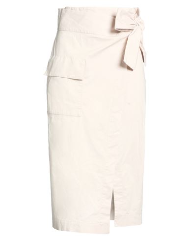 Falda midi Mujer Beige 36 Mujer