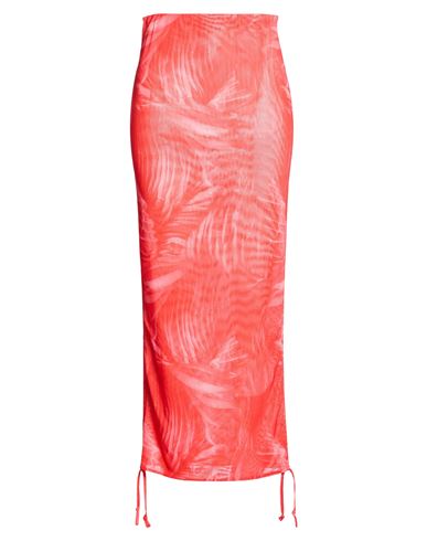 Falda larga Mujer Rojo tomate 38 Mujer