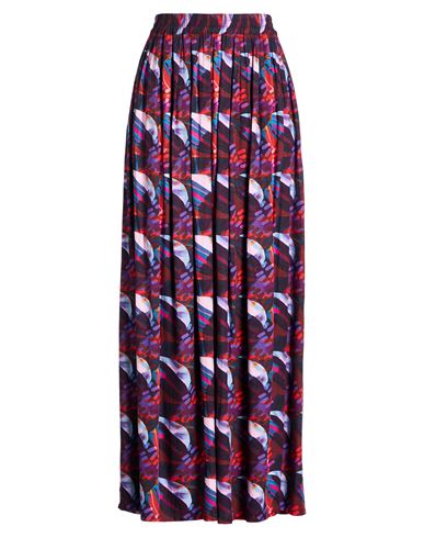 Connor & Blake Woman Maxi Skirt Purple Size L Viscose