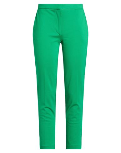Daniela Drei Woman Pants Green Size 6 Viscose, Nylon, Elastane