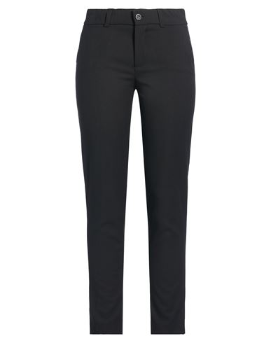 Daniela Drei Woman Pants Black Size 6 Polyester, Viscose, Elastane