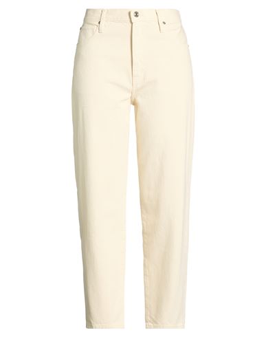 Frame The Candle Woman Jeans Cream Size 32 Cotton In White