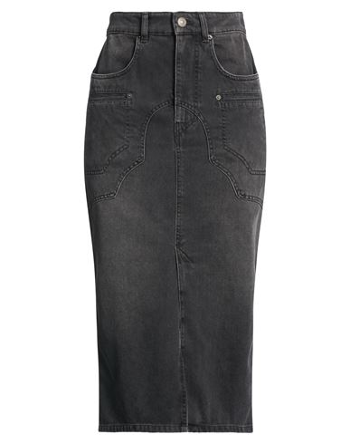 Isabel Marant Britt Midi Skirt In Gray