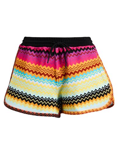 Missoni Woman Shorts & Bermuda Shorts Marigold Size 10 Cotton In Multi