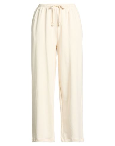 Baserange Woman Pants Ivory Size L Organic Cotton In Neutral