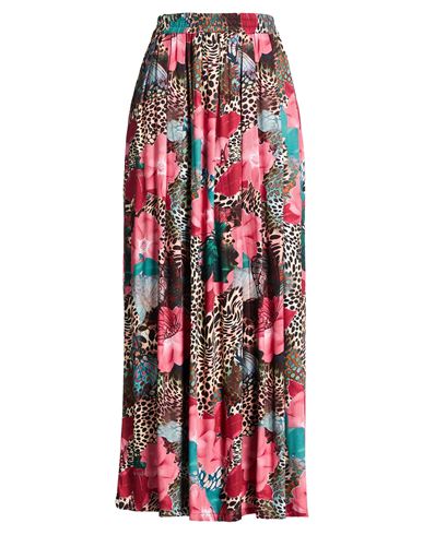 Connor & Blake Woman Maxi Skirt Brown Size L Viscose