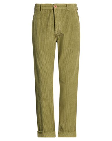 Edmmond Studios Man Pants Military Green Size M Cotton