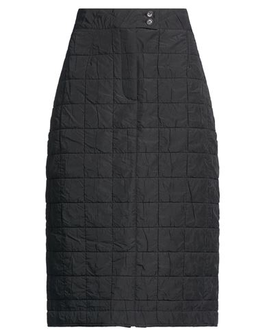 Ymc You Must Create Woman Midi Skirt Black Size M Polyester, Elastane