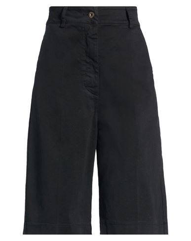 Le Streghe Woman Shorts & Bermuda Shorts Black Size Xs Cotton, Elastane In Multi