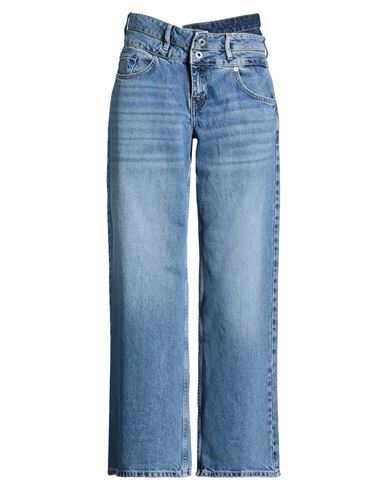 Karl Lagerfeld Jeans Woman Jeans Blue Size 30w-30l Organic Cotton