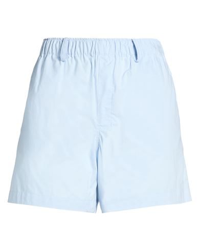 N°21 Woman Shorts & Bermuda Shorts Sky Blue Size 8 Cotton