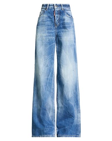 Dsquared2 Woman Jeans Blue Size 6 Cotton