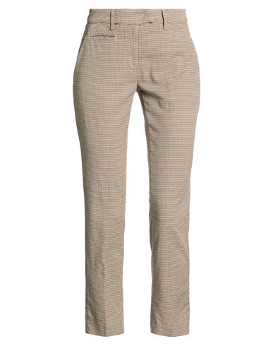 Dondup Woman Pants Beige Size 30 Cotton, Lyocell, Elastane In Brown