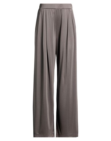 Max Mara Leisure Woman Pants Lead Size M Triacetate, Polyester In Gray