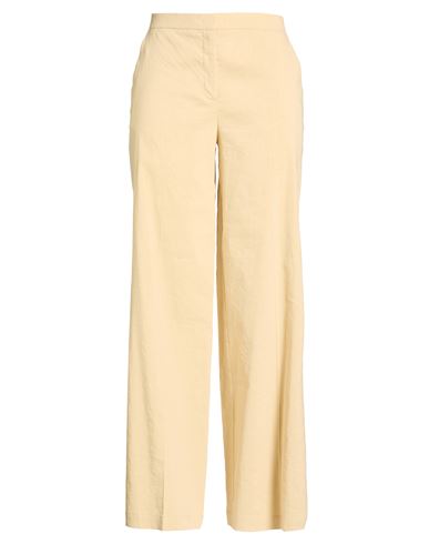 Pinko Woman Pants Beige Size 10 Linen, Viscose, Elastane In Neutral