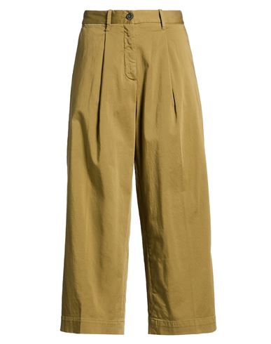 Nine In The Morning Woman Pants Military Green Size 29 Cotton, Elastane