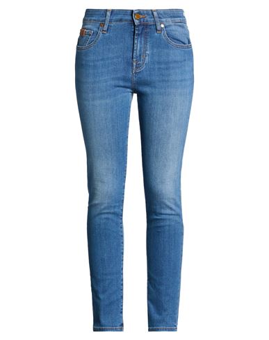 Jacob Cohёn Woman Jeans Blue Size 32 Cotton, Elastomultiester, Elastane