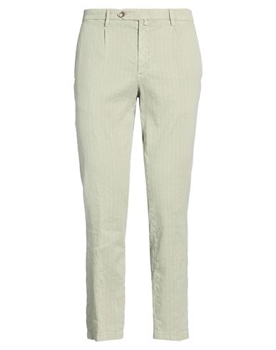 Briglia 1949 Man Pants Sage Green Size 34 Linen, Cotton, Polyester, Elastane