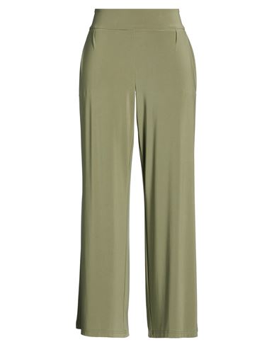 Joseph Ribkoff Woman Pants Military Green Size 16 Polyester, Elastane In Green
