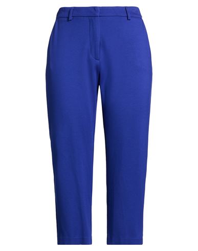 Hopper Woman Pants Bright Blue Size 8 Viscose, Polyamide, Elastane