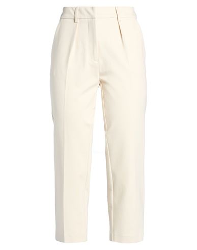 Hopper Woman Pants Cream Size 4 Viscose, Polyamide, Elastane In White