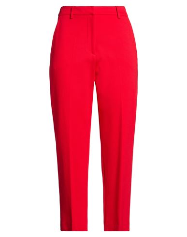 Hopper Woman Pants Red Size 10 Viscose, Polyamide, Elastane