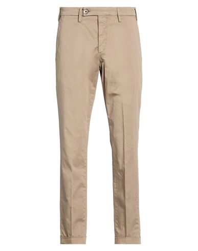 Michael Coal Man Pants Sand Size 28 Cotton, Elastane In Brown