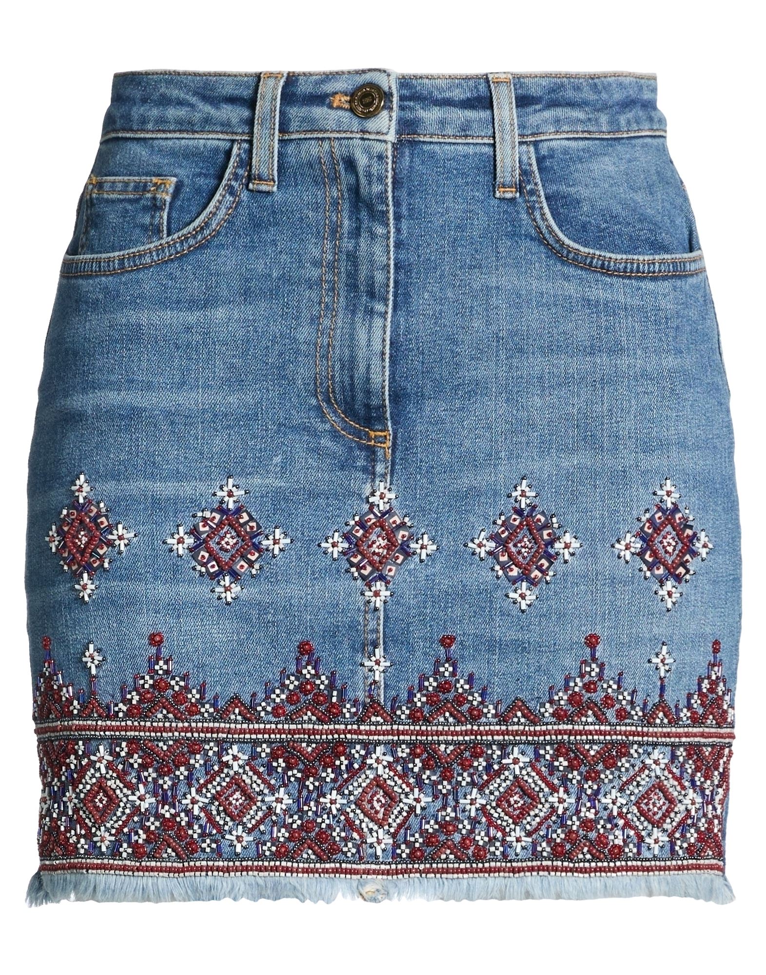  Elisabetta Franchi - Hosen & Röcke - Jeansröcke - On Yoox.com 