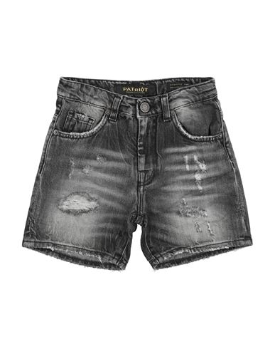 Patriòt Babies'  Toddler Boy Denim Shorts Black Size 7 Cotton