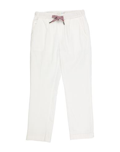 Baronio Babies'  Toddler Boy Pants White Size 6 Cotton, Elastane