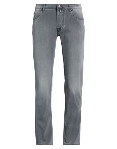 Jacob Cohёn Man Jeans Grey Size 35 Modal, Cotton, Polyester, Elastane In Gray