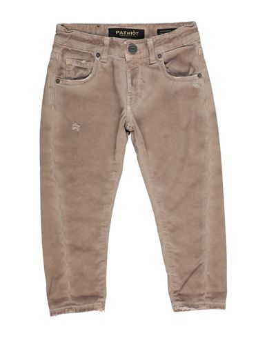 Patriòt Babies'  Toddler Boy Jeans Khaki Size 7 Cotton, Elastane In Brown