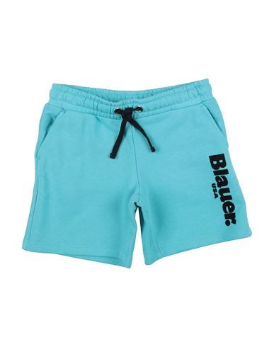Blauer Babies' . Toddler Boy Shorts & Bermuda Shorts Turquoise Size 4 Cotton, Polyester In Blue