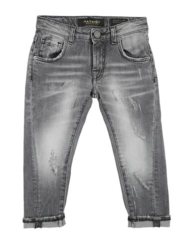Patriòt Babies'  Toddler Boy Jeans Grey Size 7 Cotton, Elastane In Black