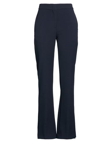 Iceberg Woman Pants Midnight Blue Size 4 Polyester, Viscose, Elastane In Black