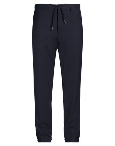 Briglia 1949 Man Pants Midnight Blue Size 38 Virgin Wool, Elastane In Black