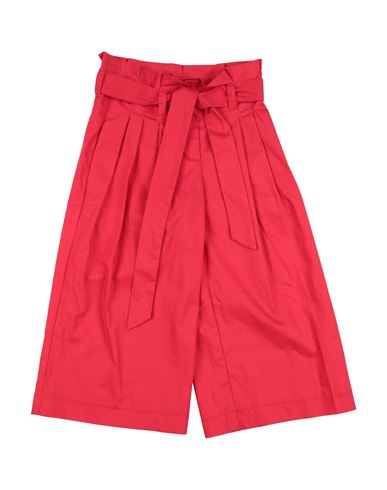 Monnalisa Babies'  Toddler Girl Pants Red Size 6 Cotton
