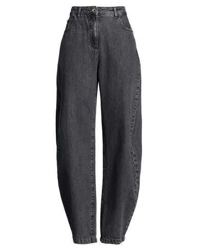 Patrizia Pepe Woman Jeans Black Size 28 Cotton