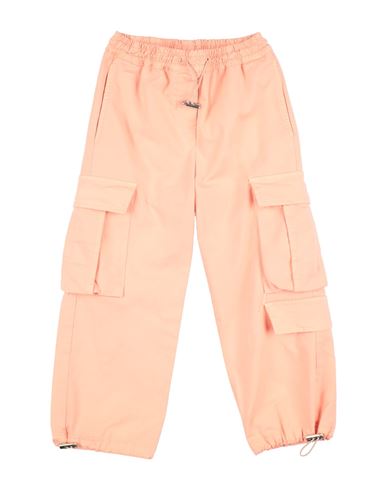 Vicolo Babies'  Toddler Girl Pants Salmon Pink Size 4 Cotton, Elastane In Orange
