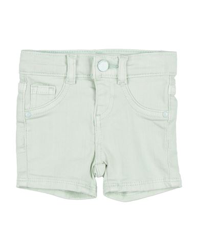 Guess Babies'  Newborn Girl Jeans Light Green Size 3 Cotton, Elastane