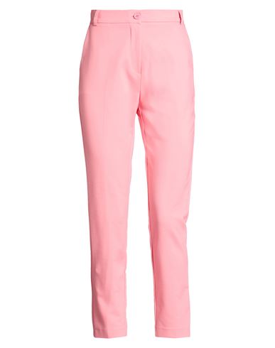 Fracomina Woman Pants Pink Size 10 Cotton, Polyamide, Elastane