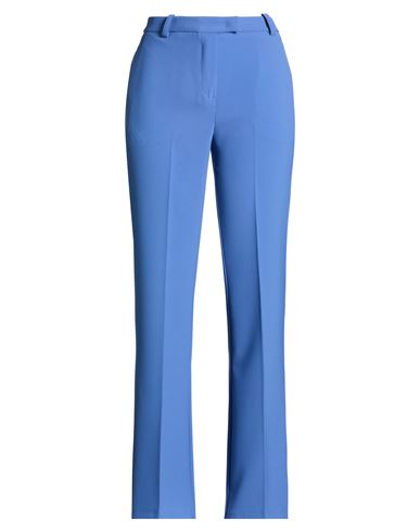 Kaos Woman Pants Pastel Blue Size 4 Polyester, Elastane