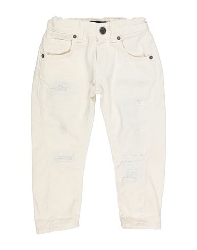 Patriòt Babies'  Toddler Boy Pants White Size 7 Cotton, Elastane In Neutral