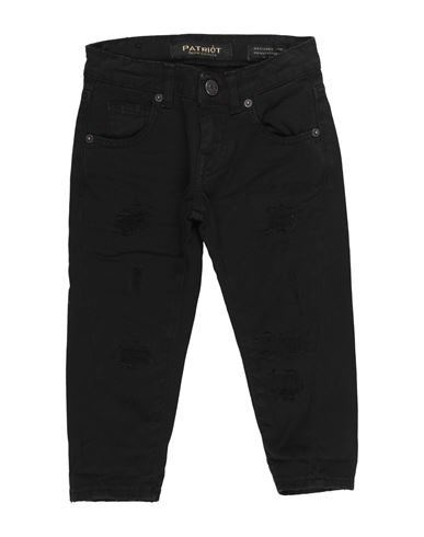 Patriòt Babies'  Toddler Girl Pants Black Size 3 Cotton, Elastane