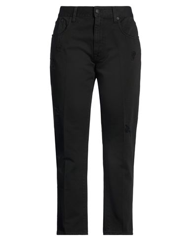 People (+)  Woman Pants Black Size 32 Cotton