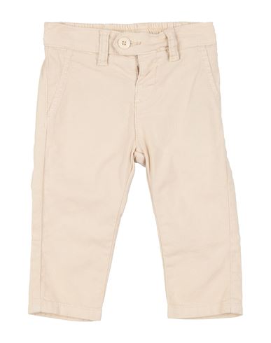 Guess Babies'  Newborn Boy Pants Beige Size 3 Cotton, Linen, Elastane In Neutral